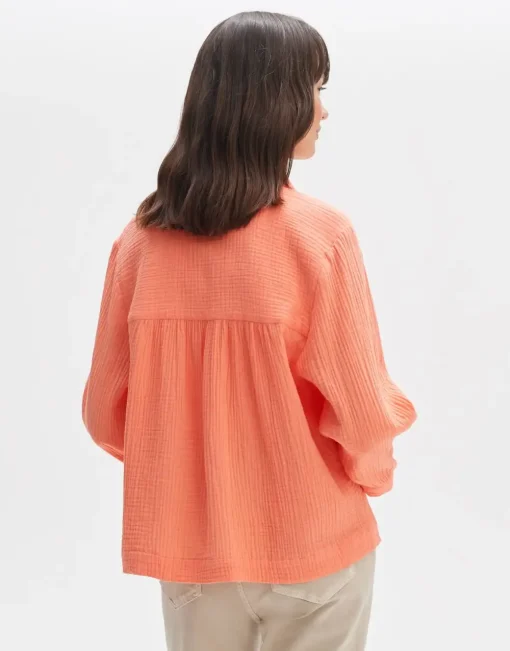 Opus blouse 10271310379100 Roze Online