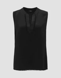 Opus blouse 10284712268258 Zwart Fashion