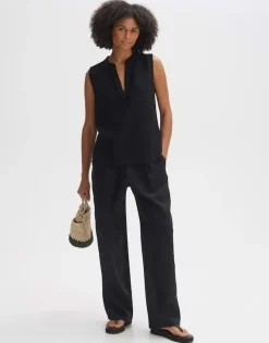 Opus blouse 10284712268258 Zwart Fashion