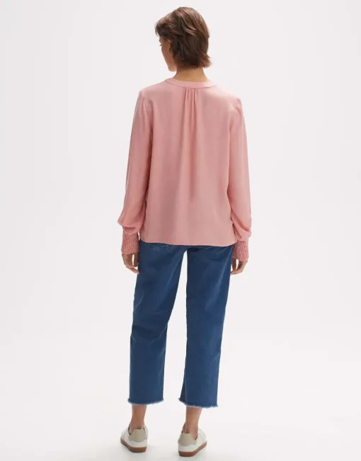 Opus blouse 10247412066239 Roze Outlet