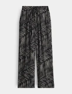 Opus broek 10420113199360 Zwart Hot