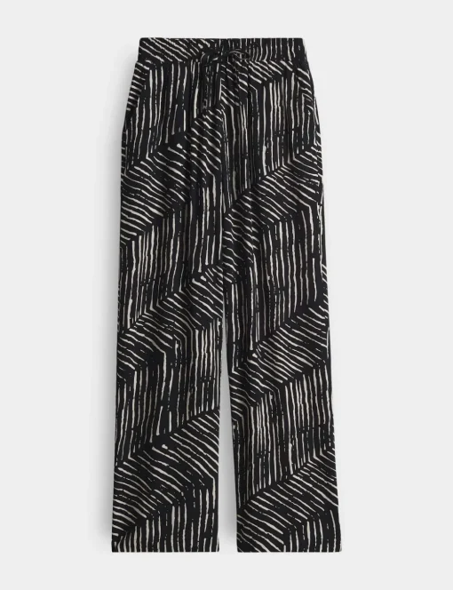 Opus broek 10420113199360 Zwart Hot