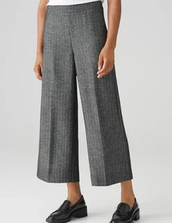 Opus broek 2417612490100 Zwart Fashion