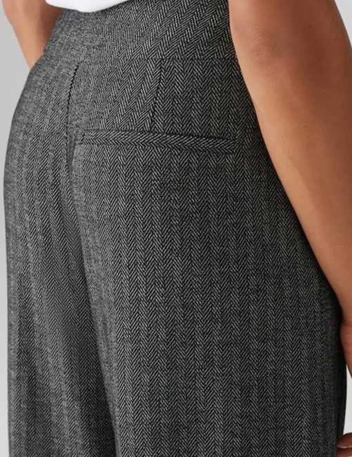 Opus broek 2417612490100 Zwart Fashion