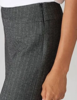 Opus broek 2417612490100 Zwart Fashion