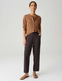 Opus gebreid vest 1041685761317 Geel Hot