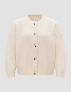 Opus gebreid vest 10370212876323 Beige New