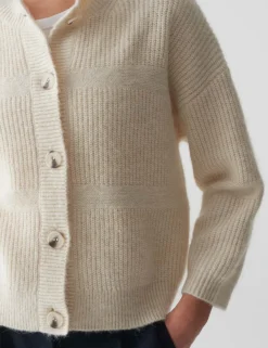 Opus gebreid vest 10370212876323 Beige New