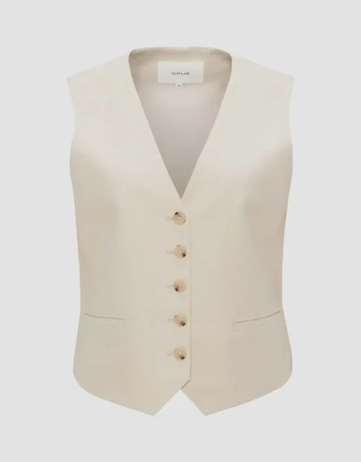 Opus gilets 10271511308254 Beige Fashion