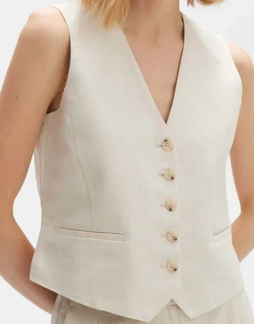 Opus gilets 10271511308254 Beige Fashion