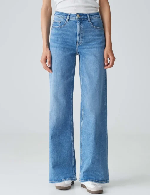 Opus jeans 1037165346100 Blauw Hot