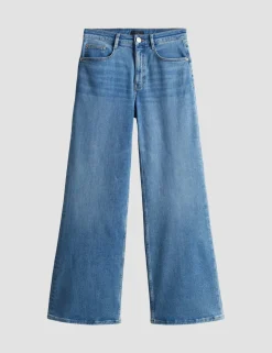 Opus jeans 1037165346100 Blauw Hot