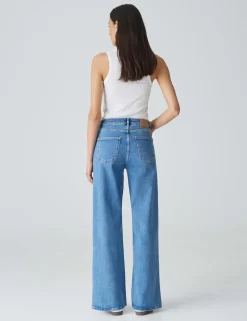 Opus jeans 1037165346100 Blauw Hot