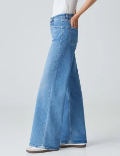 Opus jeans 1037165346100 Blauw Hot