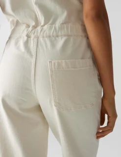 Opus jumpsuits 10400913076316 Beige Best