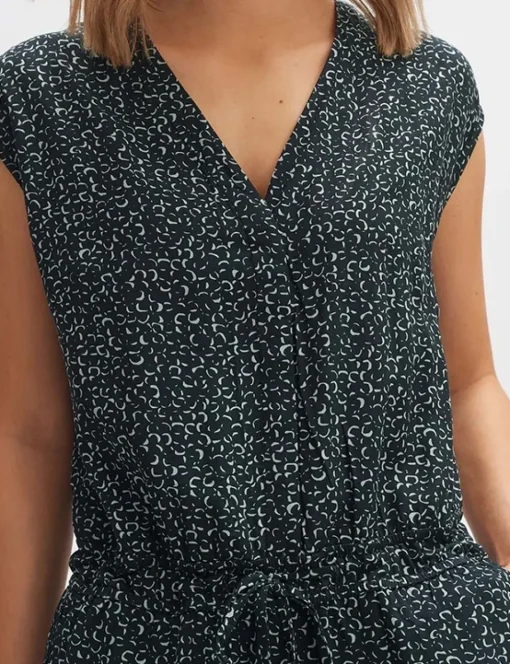 Opus jumpsuits 2455612184255 Donker Groen Sale