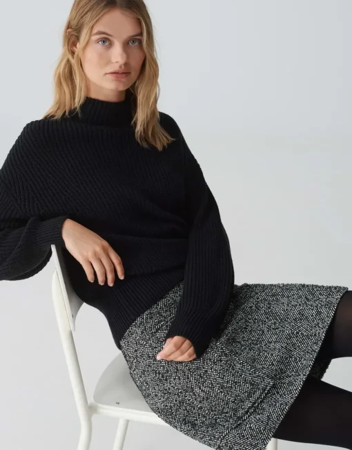 Opus mini rok 10220312505100 Zwart Best