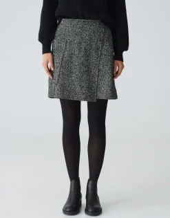 Opus mini rok 10220312505100 Zwart Best