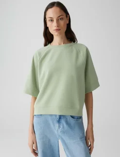 Opus trui 1039874829100 Licht Groen Fashion