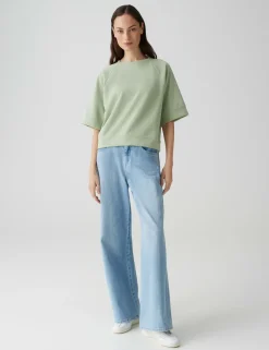 Opus trui 1039874829100 Licht Groen Fashion