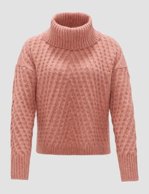 Opus trui 1033235934100 Roze Fashion