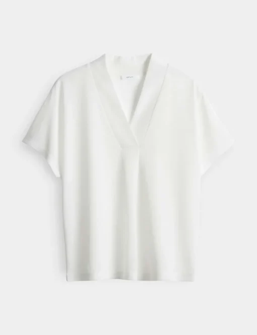 Opus t-shirts 10422013213360 Offwhite Fashion