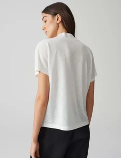 Opus t-shirts 10422013213360 Offwhite Fashion