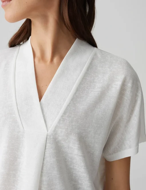 Opus t-shirts 10422013213360 Offwhite Fashion