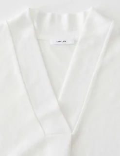 Opus t-shirts 10422013213360 Offwhite Fashion