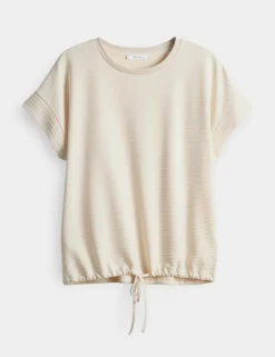 Opus t-shirts 10421013214100 Beige New