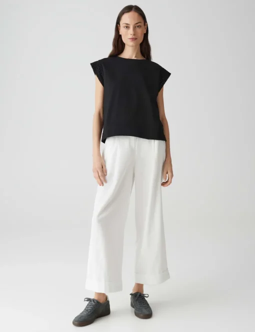 Opus t-shirts 10401413082316 Zwart Outlet