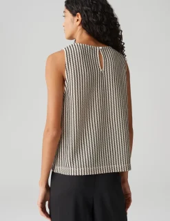 Opus t-shirts 10421413216100 Zwart Fashion