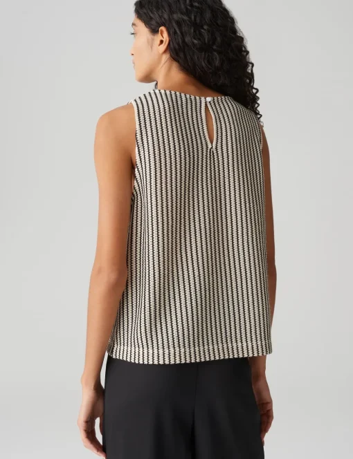 Opus t-shirts 10421413216100 Zwart Fashion