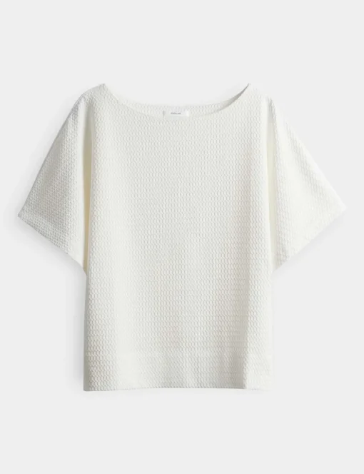 Opus t-shirts 10386613109100 Offwhite Hot