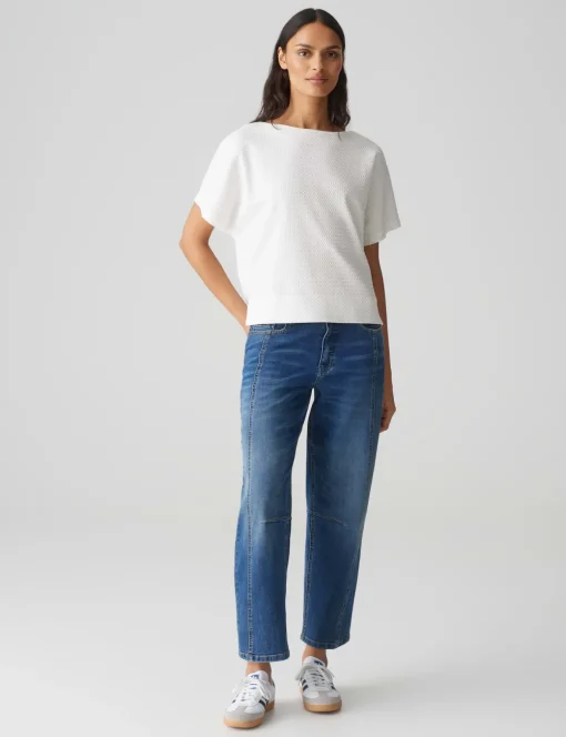 Opus t-shirts 10386613109100 Offwhite Hot