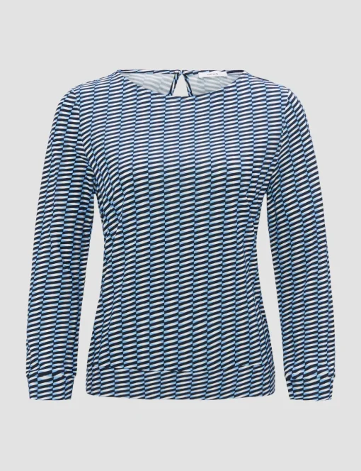 Opus t-shirts 10373412903323 Blauw Discount