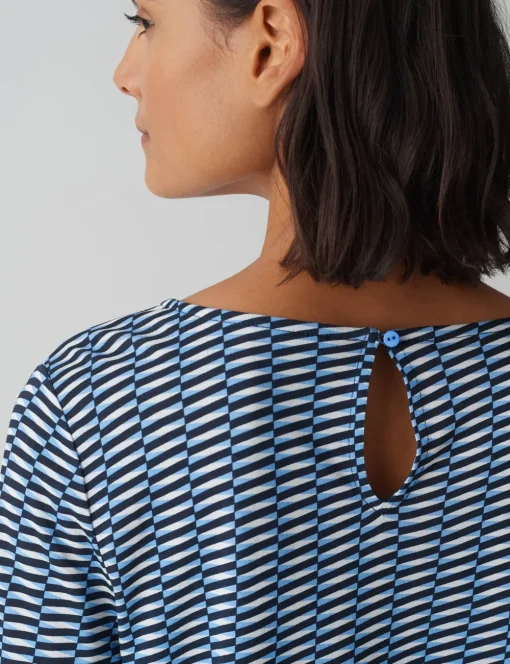 Opus t-shirts 10373412903323 Blauw Discount