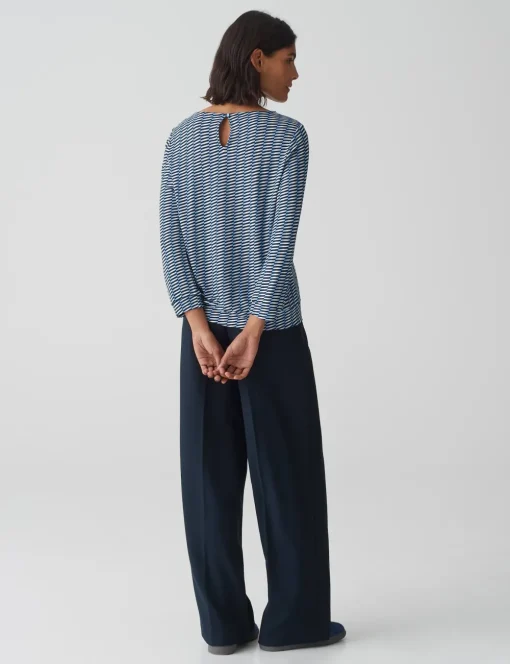 Opus t-shirts 10373412903323 Blauw Discount