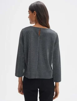 Opus t-shirts 10238010988228 Zwart Clearance