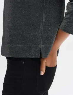 Opus t-shirts 10238010988228 Zwart Clearance