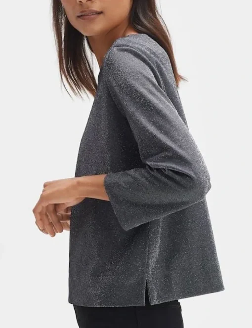 Opus t-shirts 10238010988228 Zwart Clearance