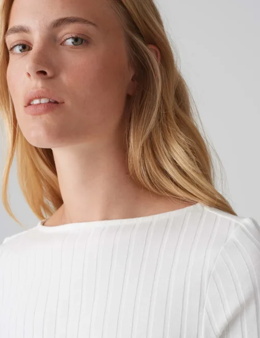 Opus t-shirts 10144311105100 Offwhite Sale