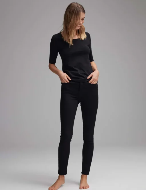 Opus t-shirts Sanika Zwart Clearance