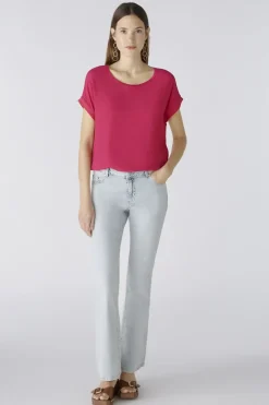 Oui blouse 0088335 Roze Sale
