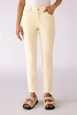 Oui broek 51644 Licht Geel Discount