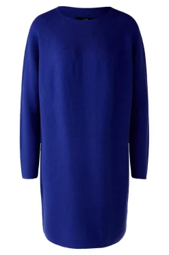 Oui jurk 0079013 Blauw Outlet