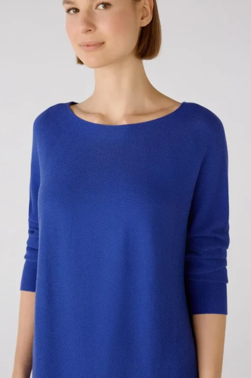 Oui jurk 0079013 Blauw Outlet