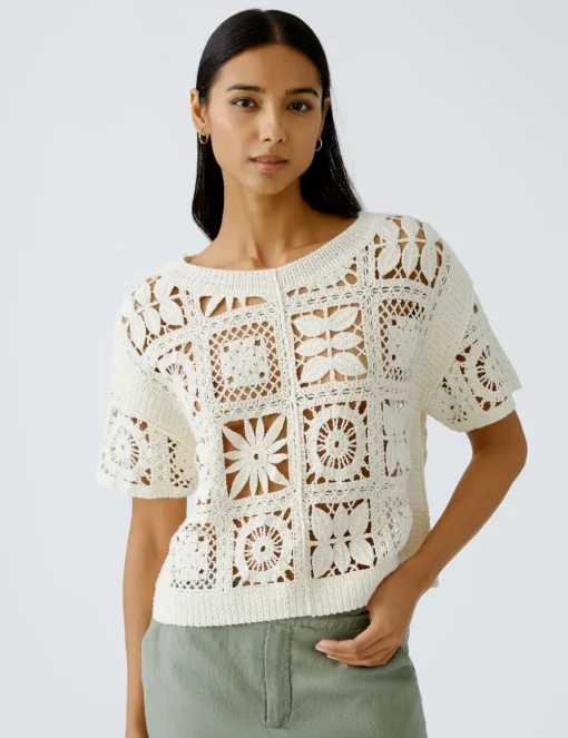 Oui trui 0092978 Offwhite Clearance