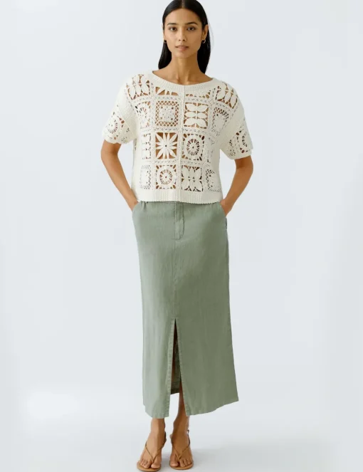 Oui trui 0092978 Offwhite Clearance