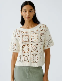 Oui trui 0092978 Offwhite Clearance